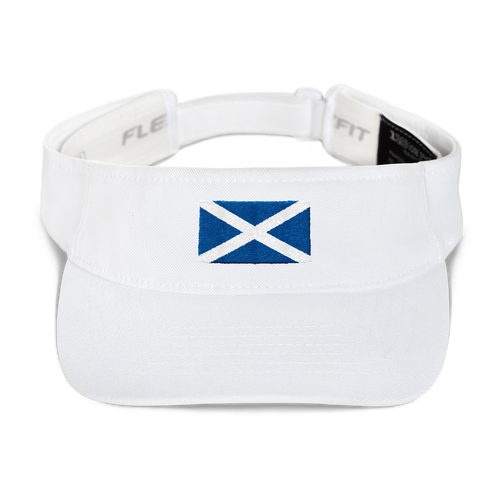 White Scotland Flag 