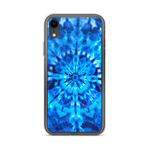 iPhone XR Psychedelic Blue Mandala iPhone Case by Design Express