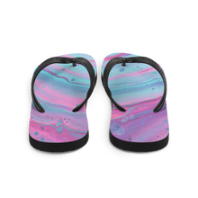 Multicolor Abstract Background Flip-Flops by Design Express