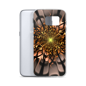 Abstract Flower 02 Samsung Case by Design Express