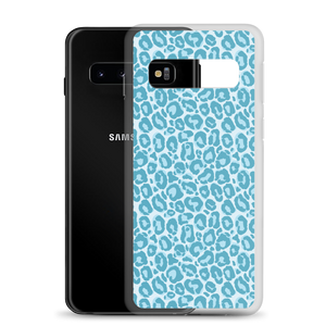 Teal Leopard Print Samsung Case by Design Express