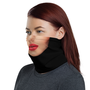 Woman with Red Lips Neck Gaiter Masks by Design Express