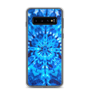 Samsung Galaxy S10 Psychedelic Blue Mandala Samsung Case by Design Express