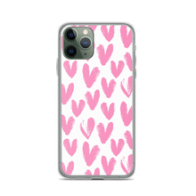 iPhone 11 Pro Pink Heart Pattern iPhone Case by Design Express