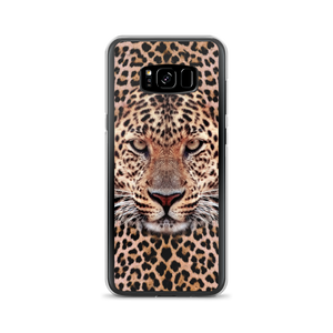 Samsung Galaxy S8+ Leopard Face Samsung Case by Design Express