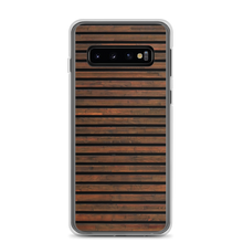 Samsung Galaxy S10 Horizontal Brown Wood Samsung Case by Design Express