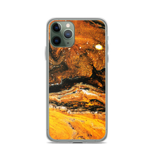 iPhone 11 Pro Yellow Orange Abstract iPhone Case by Design Express