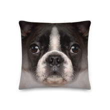 Boston Terrier Dog Premium Pillow by Design Express