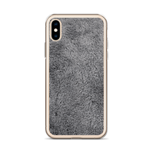 Soft Grey Fur Print iPhone Case by Design Express