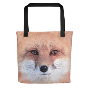 Black Red Fox "All Over Animal" Tote bag Totes by Design Express