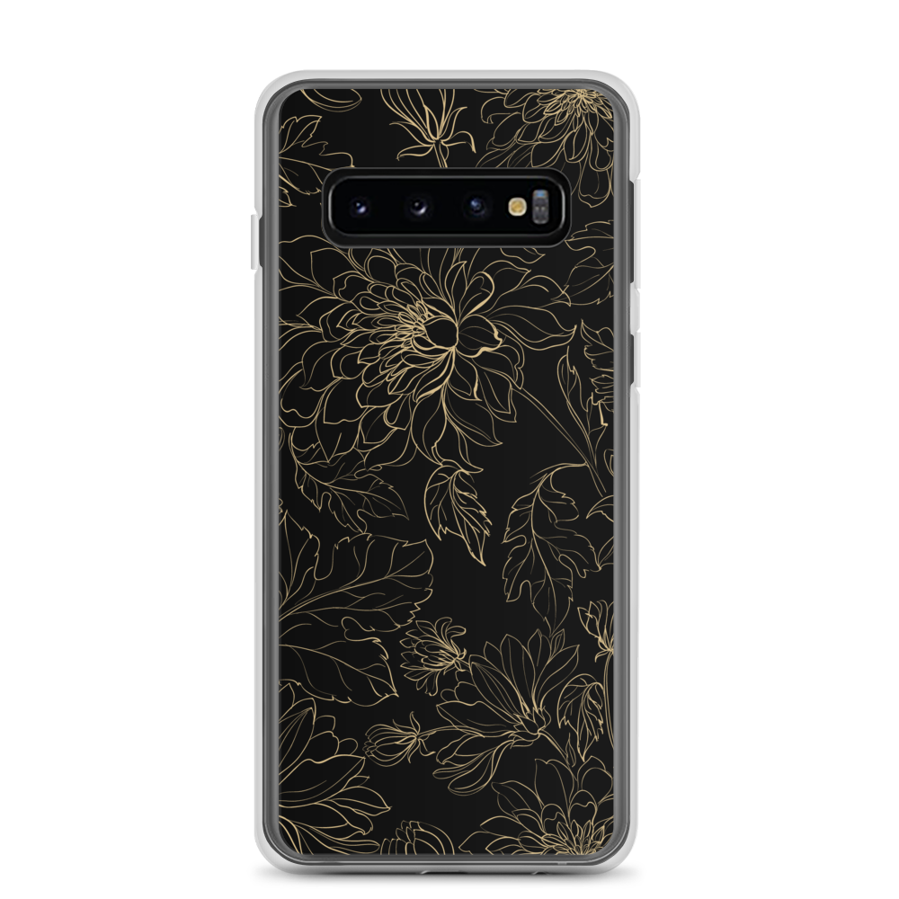 Samsung Galaxy S10 Golden Floral Samsung Case by Design Express