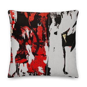 22×22 Street Art Premium Pillow by Design Express