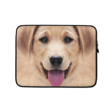 13 in Yellow Labrador Dog Laptop Sleeve by Design Express