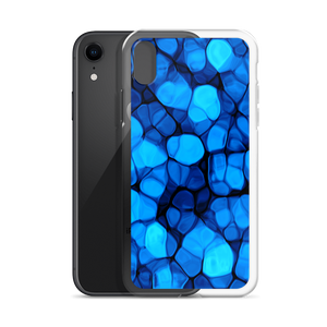 Crystalize Blue iPhone Case by Design Express