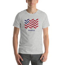 Athletic Heather / S America "Barley" Short-Sleeve Unisex T-Shirt by Design Express