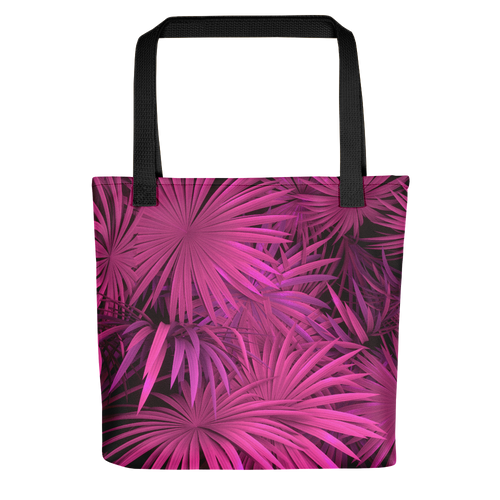 Default Title Pink Palm Tote Bag by Design Express