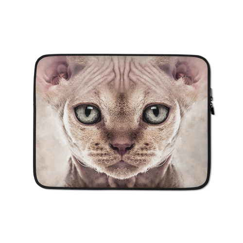 13 in Devon Rex Kitten Laptop Sleeve by Design Express