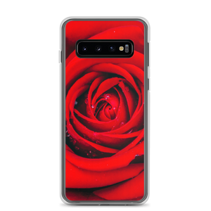 Samsung Galaxy S10 Fresh Red Rose Samsung Case by Design Express