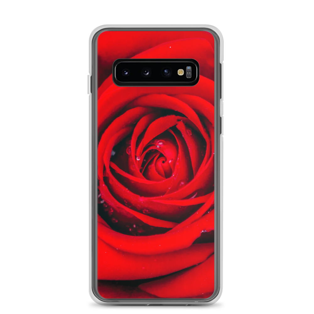 Samsung Galaxy S10 Fresh Red Rose Samsung Case by Design Express