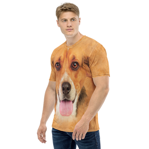 Beagle Dog Men's T-shirt by Design Express
