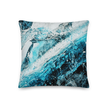 18×18 Ice Shot Square Premium Pillow by Design Express