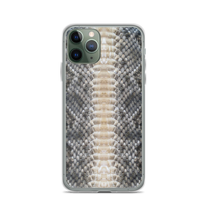 iPhone 11 Pro Snake Skin Print iPhone Case by Design Express