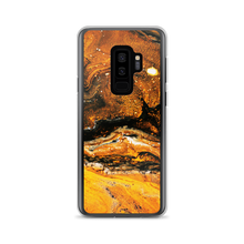 Samsung Galaxy S9+ Yellow Orange Abstract Samsung Case by Design Express