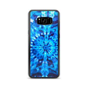 Samsung Galaxy S8+ Psychedelic Blue Mandala Samsung Case by Design Express