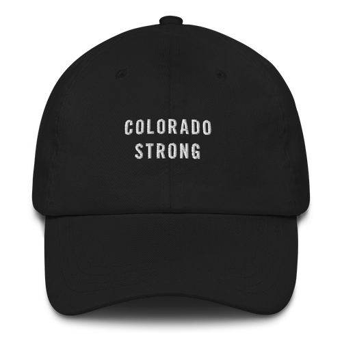 Default Title Colorado Strong Baseball Cap Baseball Caps by Design Express