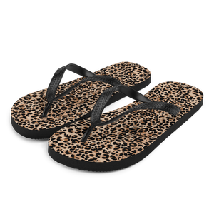 S Golden Leopard Flip-Flops by Design Express