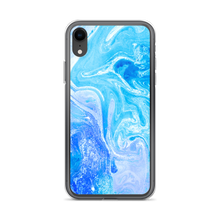 iPhone XR Blue Watercolor Marble iPhone Case by Design Express