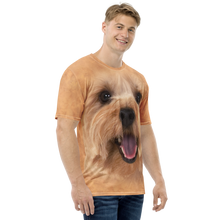 Yorkie Dog Men's T-shirt by Design Express