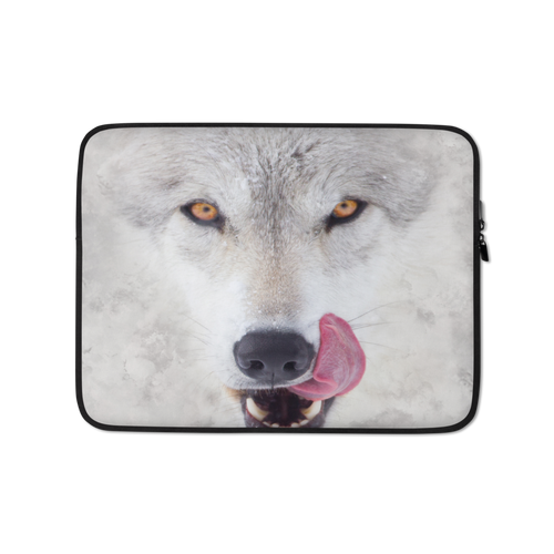 13 in Wolf Laptop Sleeve by Design Express