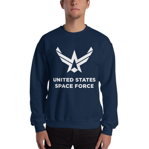 Navy / S United States Space Force "Reverse" Sweatshirt by Design Express