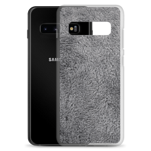 Soft Grey Fur Print Samsung Case by Design Express