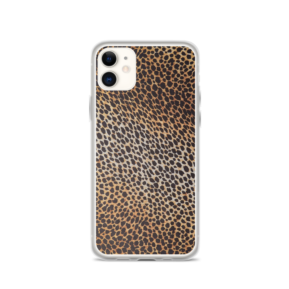 iPhone 11 Leopard Brown Pattern iPhone Case by Design Express