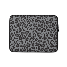 13 in Grey Leopard Print Laptop Sleeve by Design Express