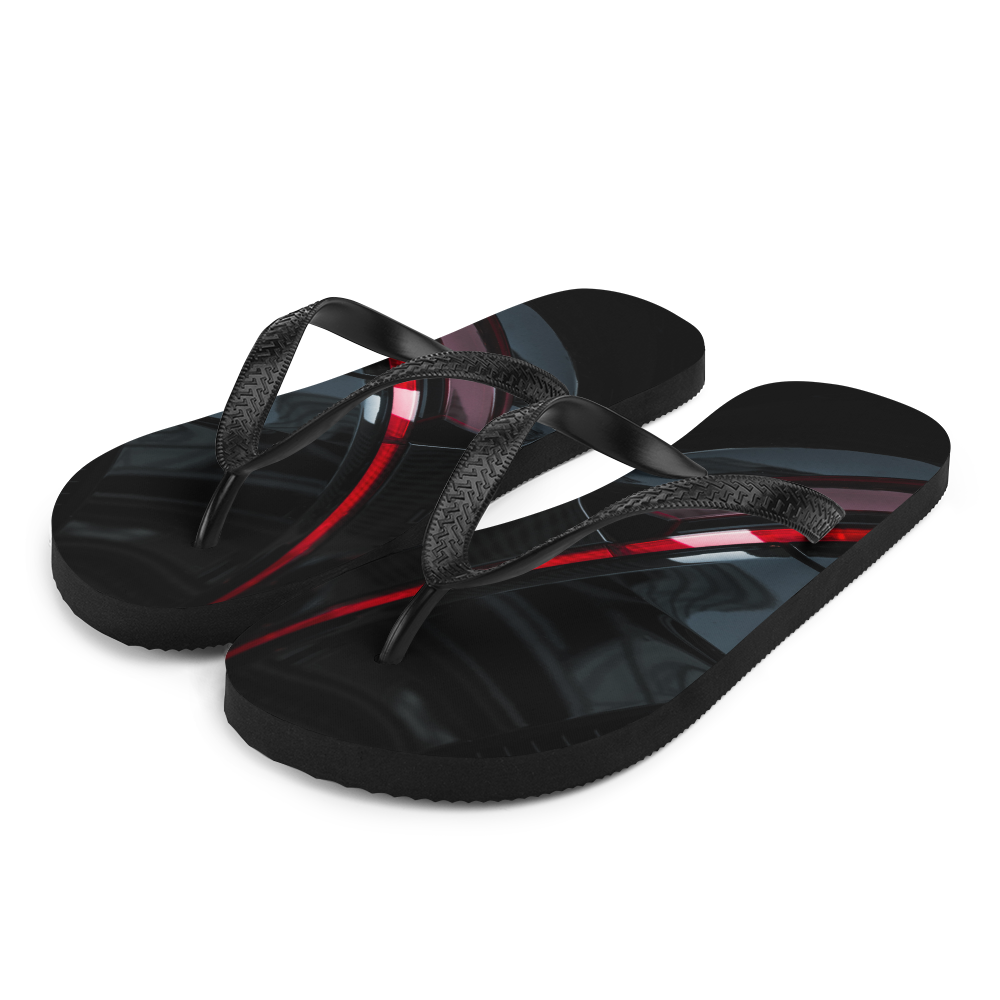 S Black Automotive Flip-Flops by Design Express