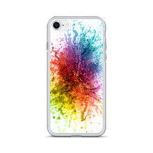 iPhone SE Rainbow Paint Splash iPhone Case by Design Express