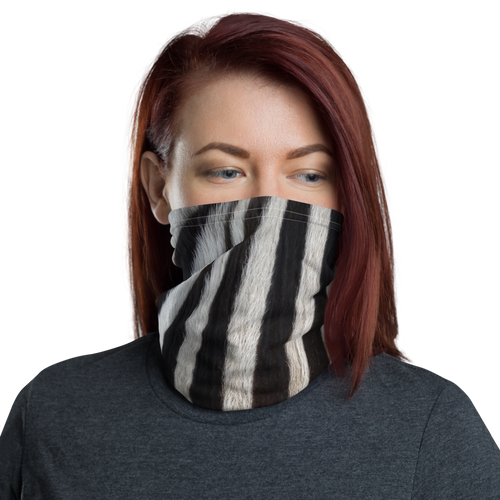 Default Title Zebra Neck Gaiter Masks by Design Express