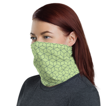 Diamond Mint Green Pattern Neck Gaiter Masks by Design Express