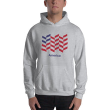 Sport Grey / S America "Barley" Hooded Sweatshirt by Design Express