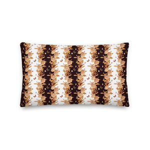 Default Title Gold Baroque Rectangle Premium Pillow by Design Express