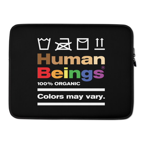 15 in Human Beings Laptop Sleeve by Design Express