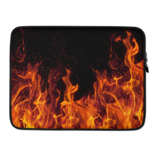 15 in On Fire Laptop Sleeve by Design Express