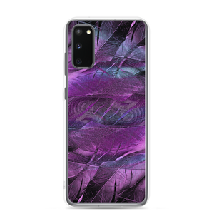 Samsung Galaxy S20 Purple Feathers by Design Express