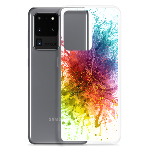 Rainbow Paint Splash Samsung Case by Design Express