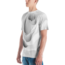 White Rose Men's T-shirt by Design Express