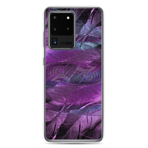 Samsung Galaxy S20 Ultra Purple Feathers by Design Express