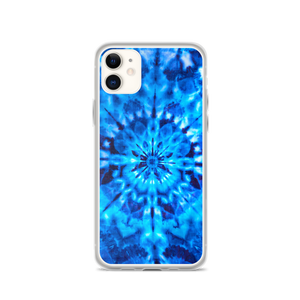 iPhone 11 Psychedelic Blue Mandala iPhone Case by Design Express